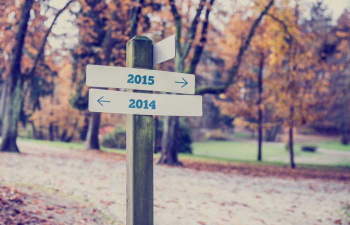 In with 2015, out with 2014