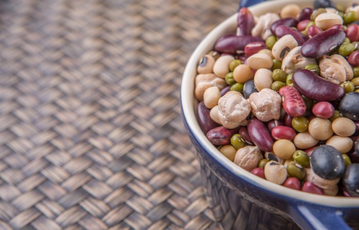 Pot of Variety of Beans