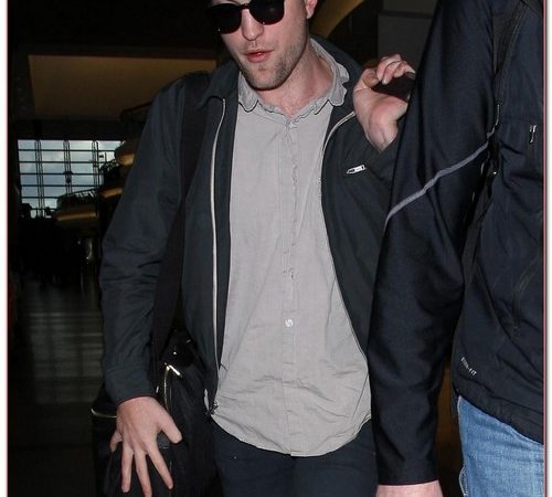 Robert Pattinson Takes Flight