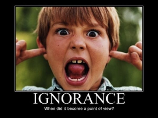ignorance