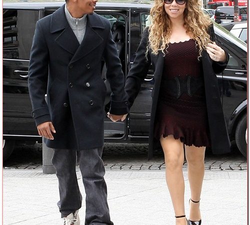 Mariah Carey & Nick Shop In Paris