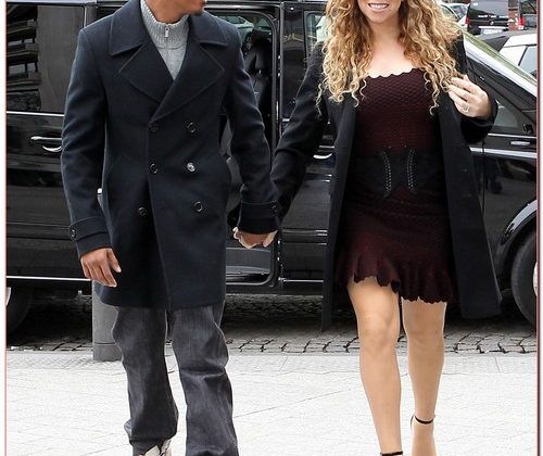 Mariah Carey & Nick Shop In Paris