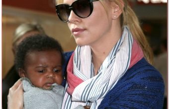 Charlize Theron And Baby Jackson Land In Paris
