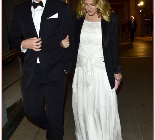 Pregnant Drew Barrymore And Will Kopelman Leaving The 2012 New York City Ballet Spring Gala