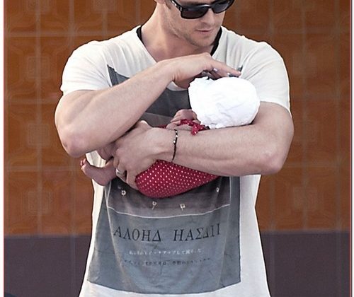 Chris Hemsworth Loves His Baby Girl