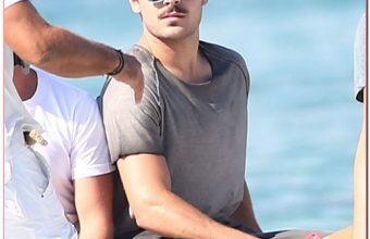 Zac Efron Vacations In Saint-Tropez