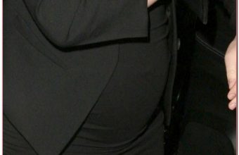 Pregnant Anna Paquin Leaving BOA Steakhouse