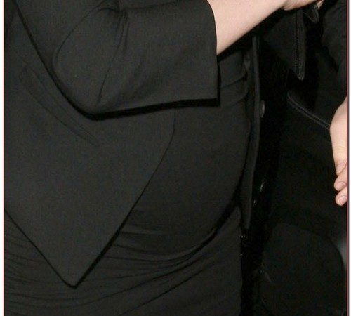 Pregnant Anna Paquin Leaving BOA Steakhouse