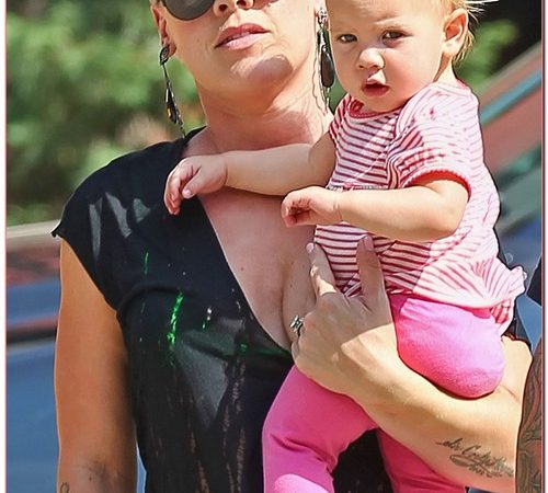 Pink And Carey Take Willow Out In New York