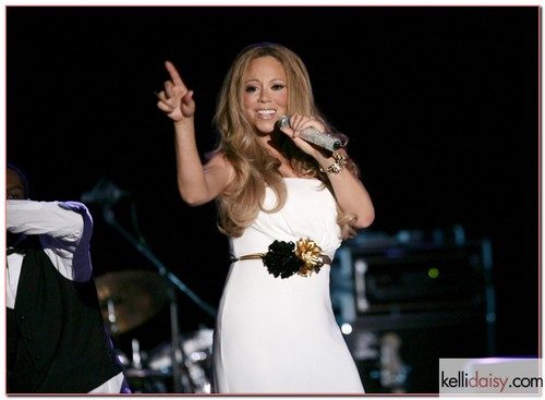 Mariah Carey Performs in Monaco