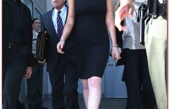 Lindsay Lohan Leaves The Court