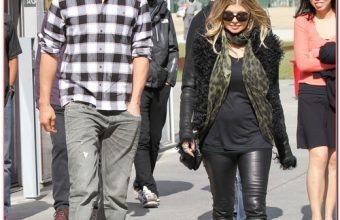 Fergie & Josh Have A Busy Sunday Morning