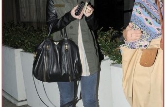 Lily Collins Dines At Red O Restaurant
