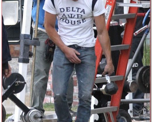 Zac Efron On The Set Of 'Townies'