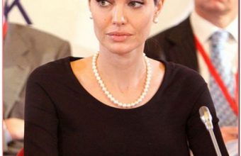 Angelina Jolie Attends G8 Summit