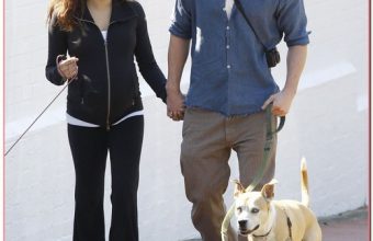 Channing Tatum & Pregnant Jenna Walk Their Dogs