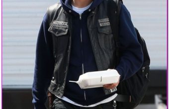 Stars On The Set Of 'Sons Of Anarchy'