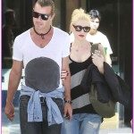 Pregnant Gwen Stefani & Family Go To The Movies