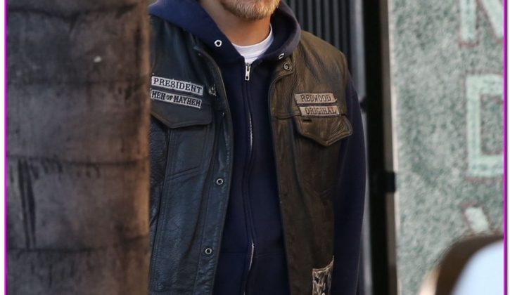 Stars On The Set Of 'Sons Of Anarchy'