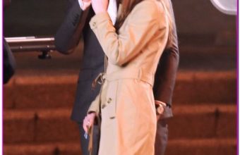 Jamie Dornan & Dakota Johnson Film A Night Scene On The Set Of 'Fifty Shades Of Grey'