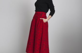 424Fifth-Burnout-Rose-Tea-Length-Skirt-715x1024