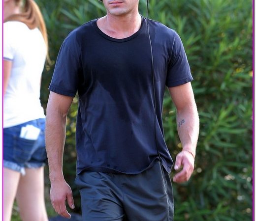 Zac Efron On The Set Of 'We Are Your Friends'