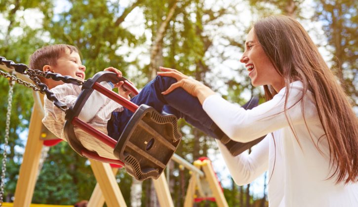 Family at the Playground