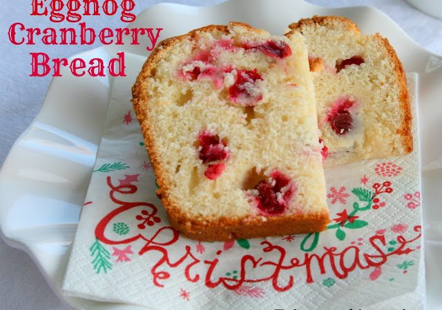 EggnogCranberryBread