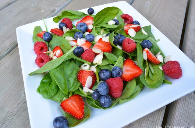 Spinach-Fruit