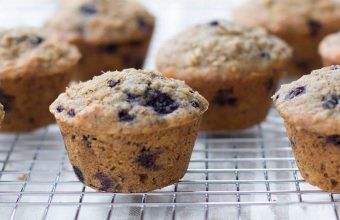 BlueberryOatmealMuffins