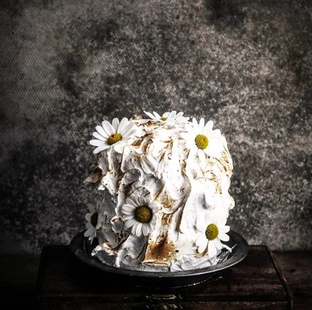 Chamomile-honey-lemon-baked-alaska