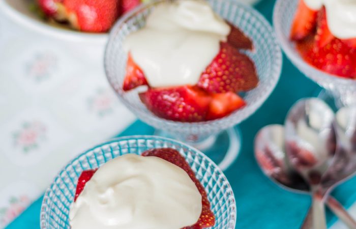 Strawberries-with-Creme-Fraiche