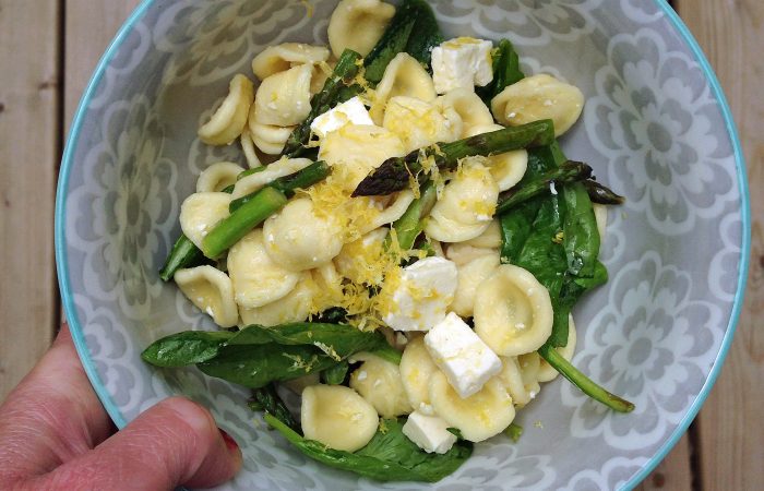 orecchiette_with_lemon_feta_and_baby_spinach