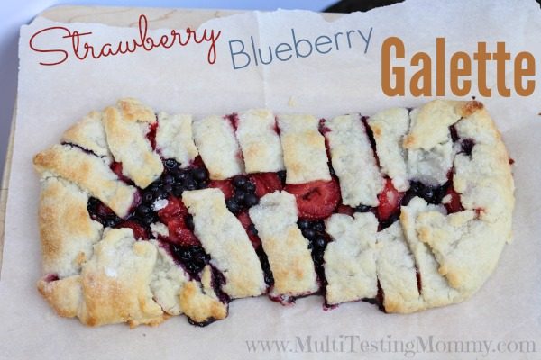 Strawberry-Blueberry-Galette