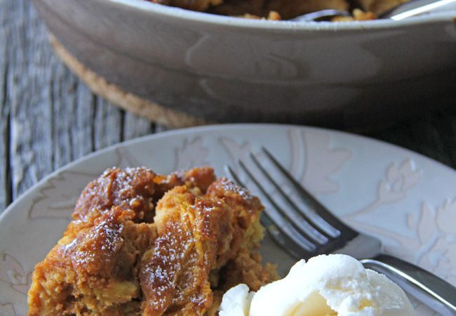 Pumpkin-Bread-Pudding-A-Pretty-Life