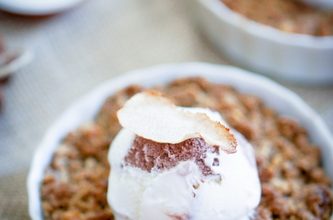 Thanksgiving desserts, apple crumble