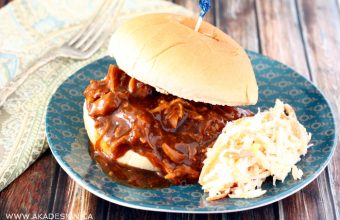 pulled-chicken-sandwich-and-coleslaw