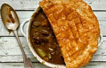 St. Patrick's Day Guinness and Beef Pot Pie Recipe