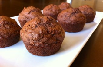 Cocoa-Banana-Muffins