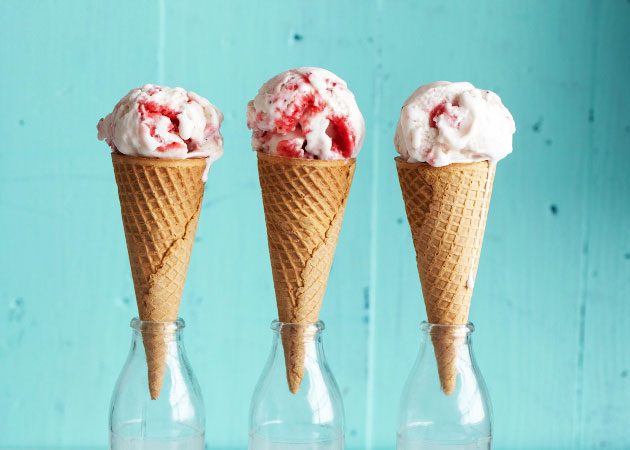 strawberryicecreamcone