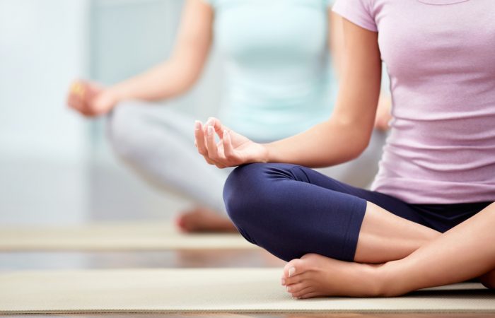 4 Foods to Boost Mindfulness, 2 ladies meditating