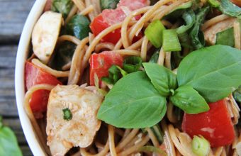 Grilled-Chicken-Caprese-Pasta-Salad-with-Creamy-Balsamic-Dressing