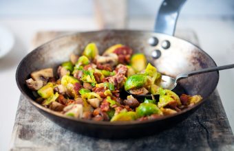 Pan-Roasted Caramelized Brussels Sprouts Recipe - SavvyMom