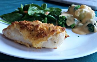 Cheddar-and-Garlic-Crusted-Chicken