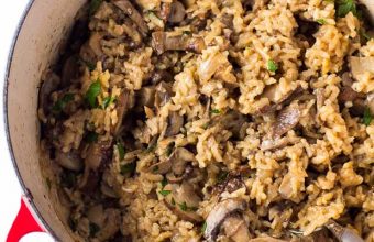 MushroomRisottoInPot