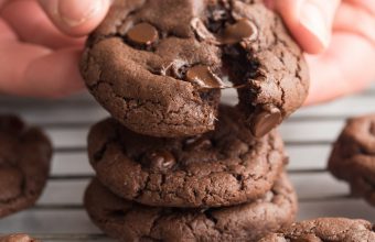 4-Ingredient-Double-Chocolate-Cookies-www.thereciperebel.com-9-of-10