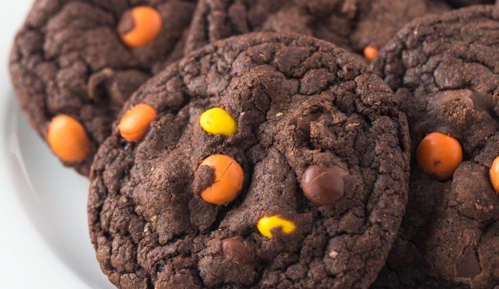 Reeses-Double-Chocolate-Cookies-www.thereciperebel.com-2-of-5