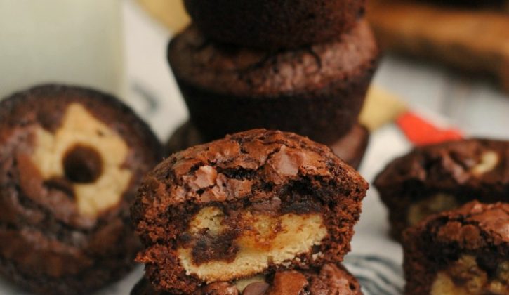 Chocolate-Chip-Cookie-Brownie-Cups