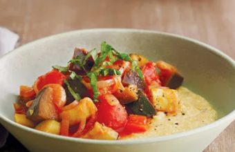ChickenRatatouilleoverPolenta