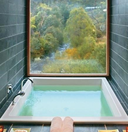 Bathtub-with-forest-view